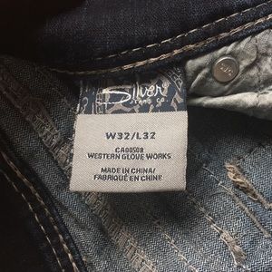 Silver jeans from maurices